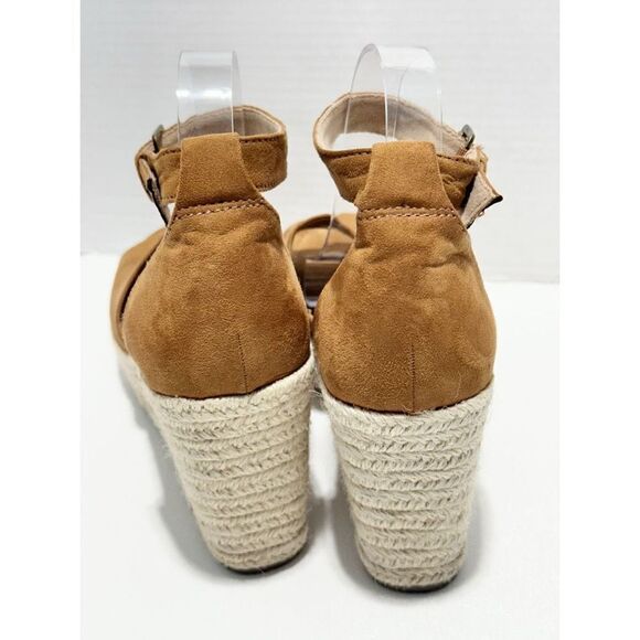 Universal Thread Women's Microsuede Espadrille Wedge Platform Sandal Size 11 - Picture 9 of 10